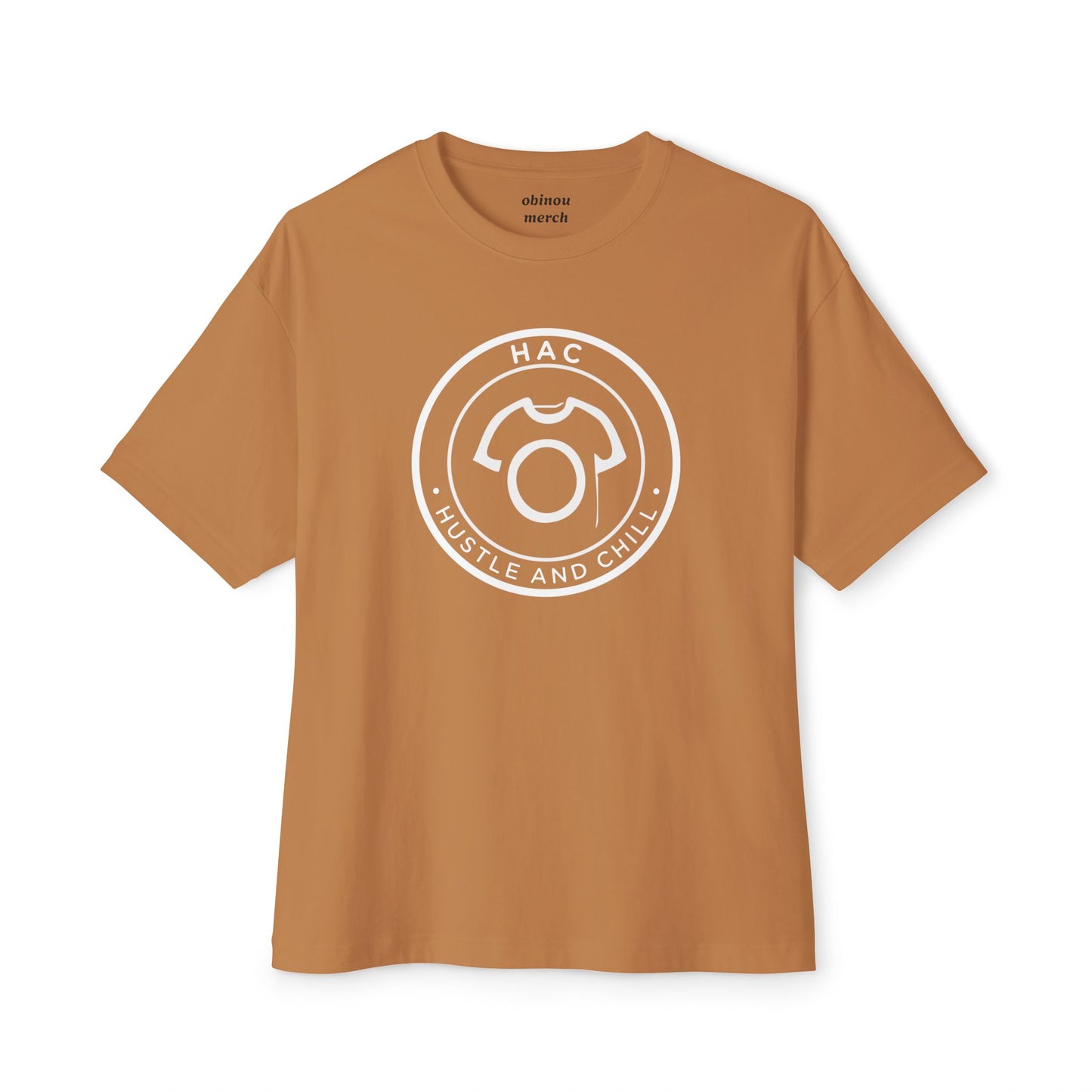 Oversized HAC Tee – Hustle And Chill | Unisex Cotton Tee - Grind smart, Chill harder