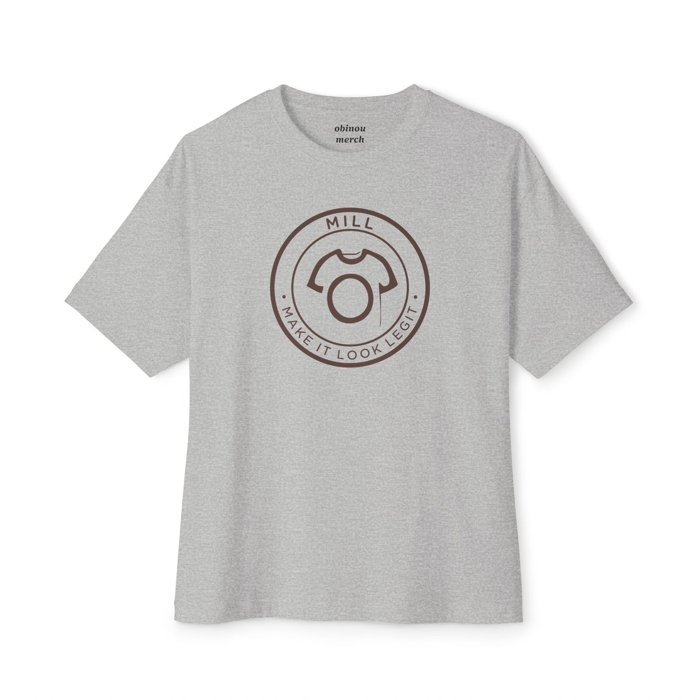 Oversized MILL Tee - Make It Look Legit | Men's Ultra Cotton Tee