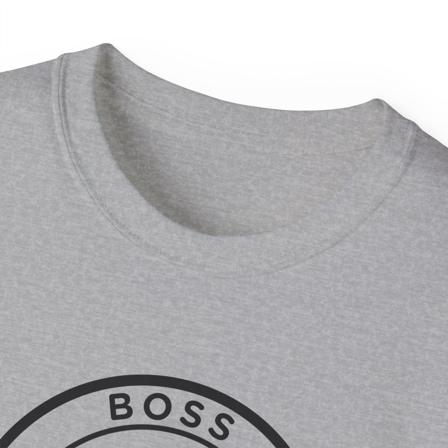 BOSS - Built On Self Success | Unisex Ultra Cotton Tee – Motivational Graphic Shirt for Entrepreneurs & Go-Getters