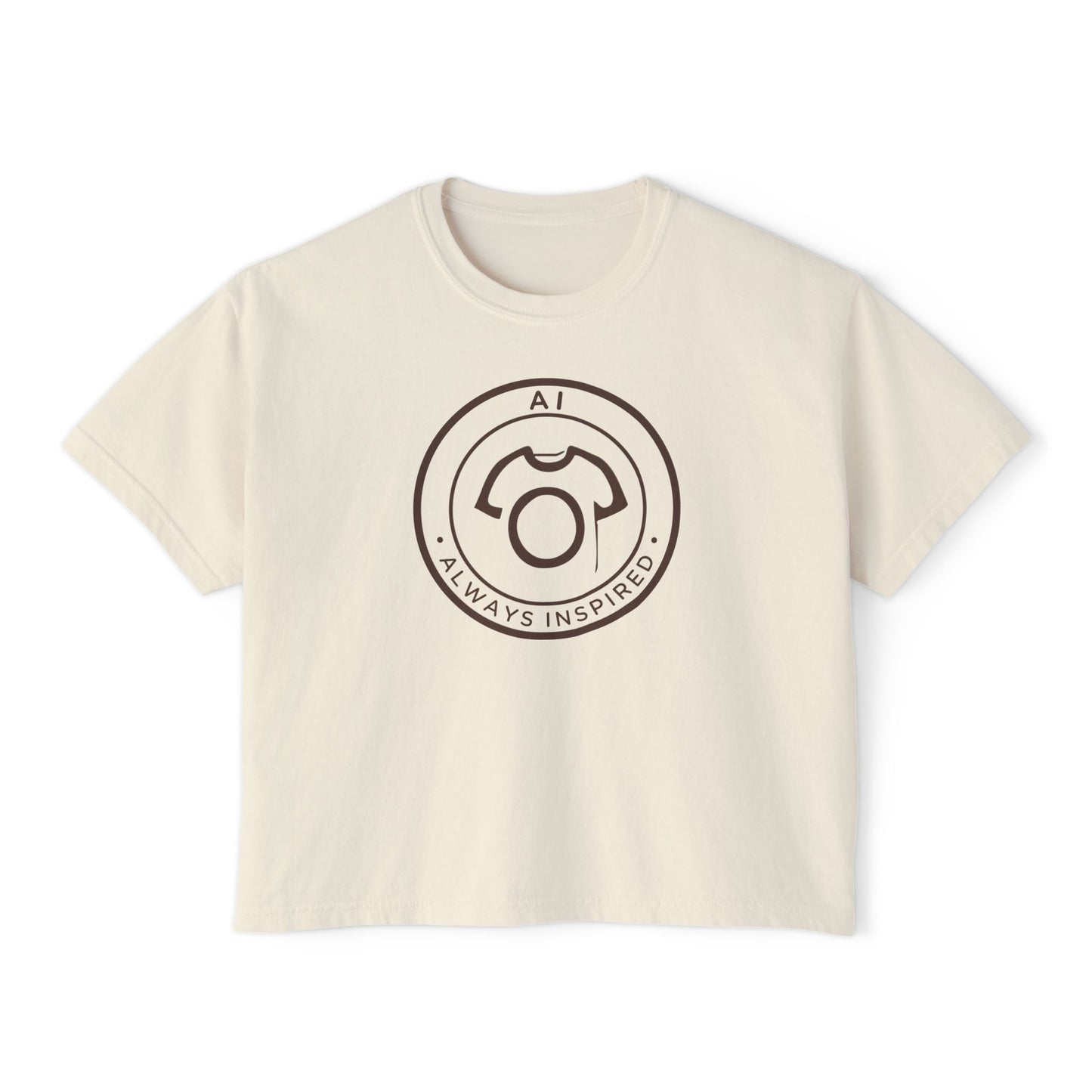 AI Tee - Always Inspired | Women’s Boxy Fit Tee