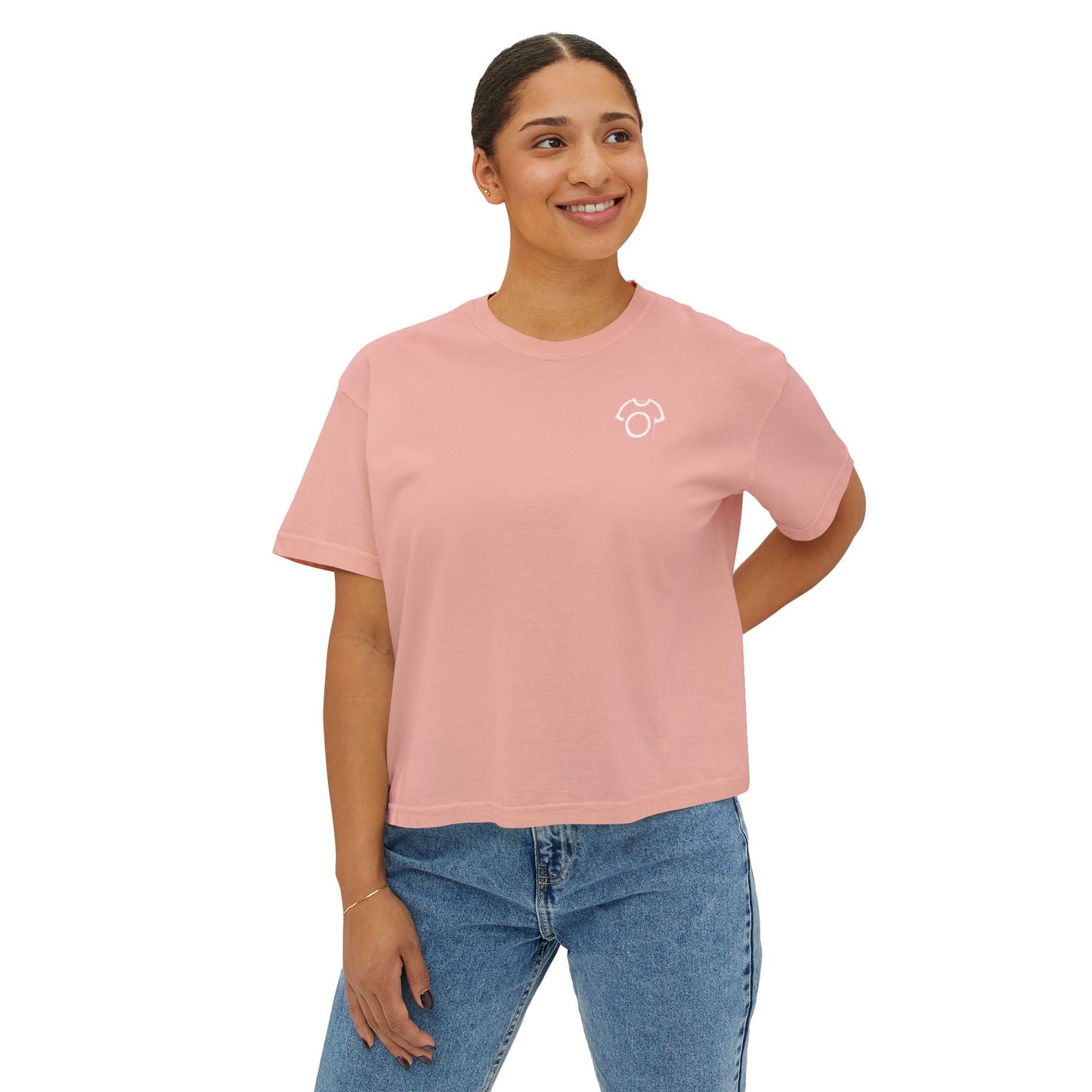 Obinoumerch Plain Tee | Women's Boxy Edition
