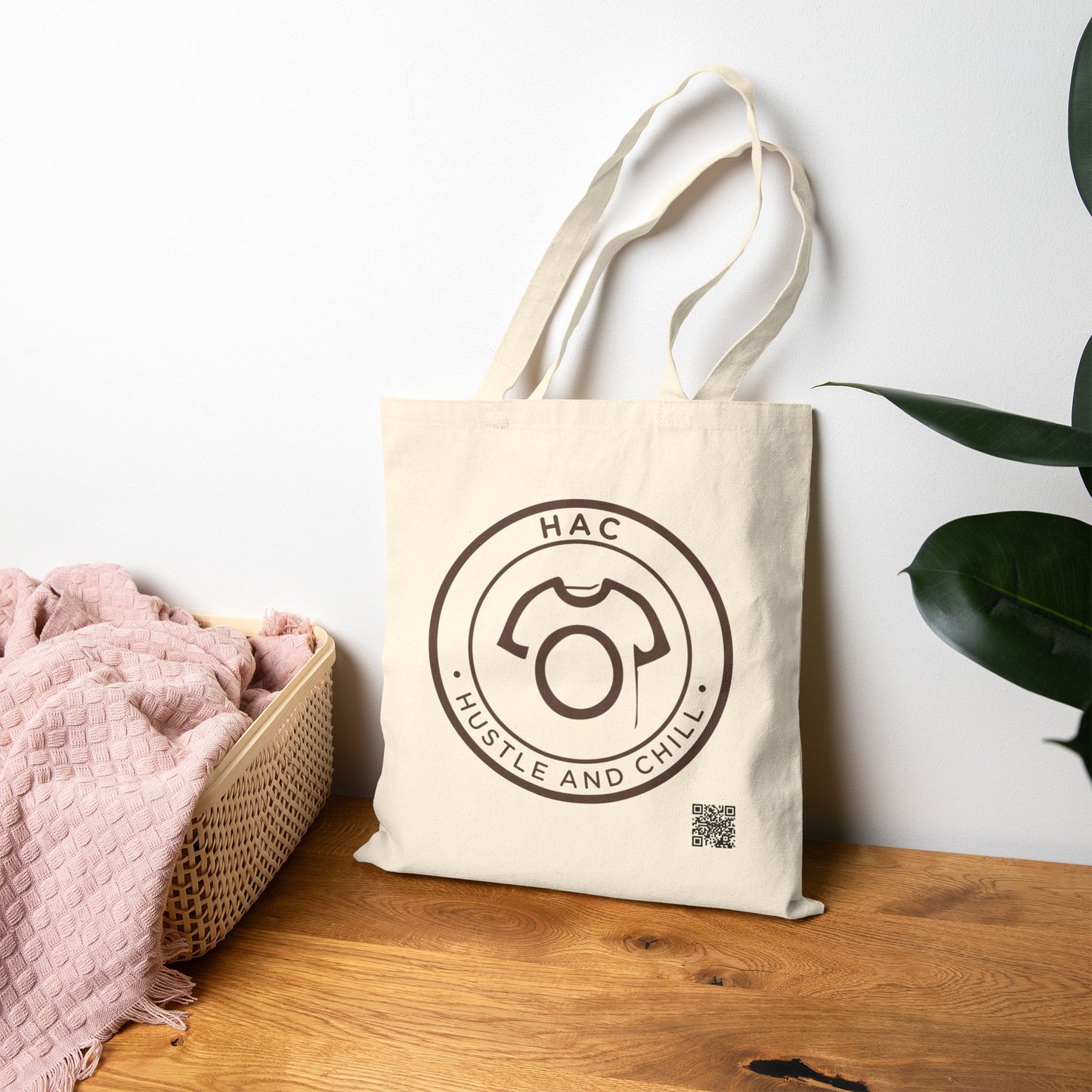 HAC Tote – Hustle and Chill | Canvas Tote Bag - Effortlessly Cool Tote