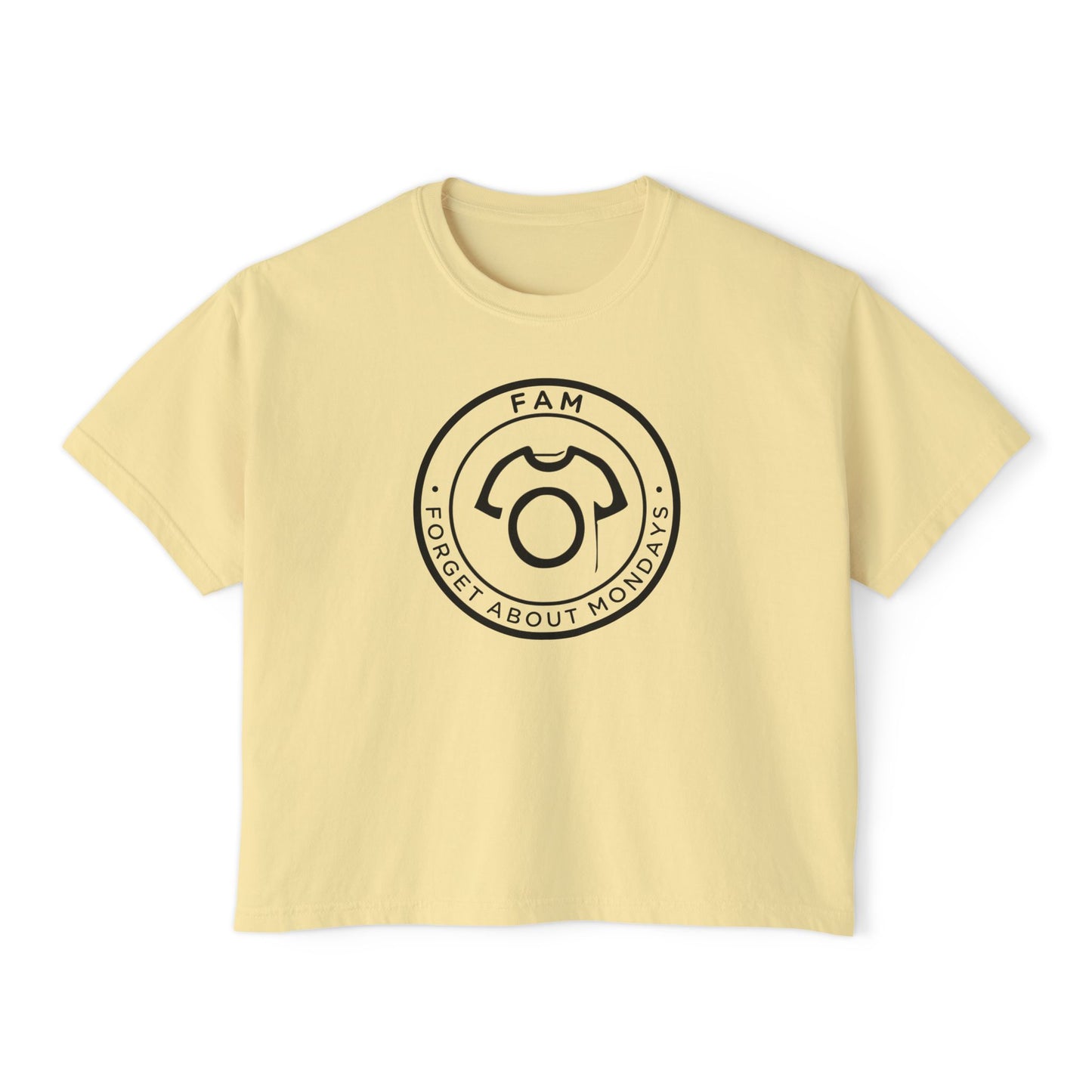 FAM Tee - Forget About Mondays | Women's Box Tee