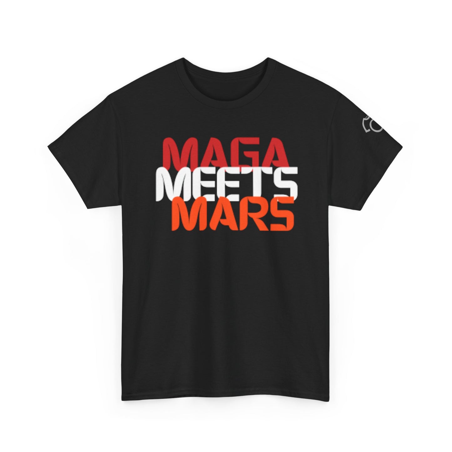 Maga Meets Mars | Unisex Cotton Tee - Humor Goes Galactic
