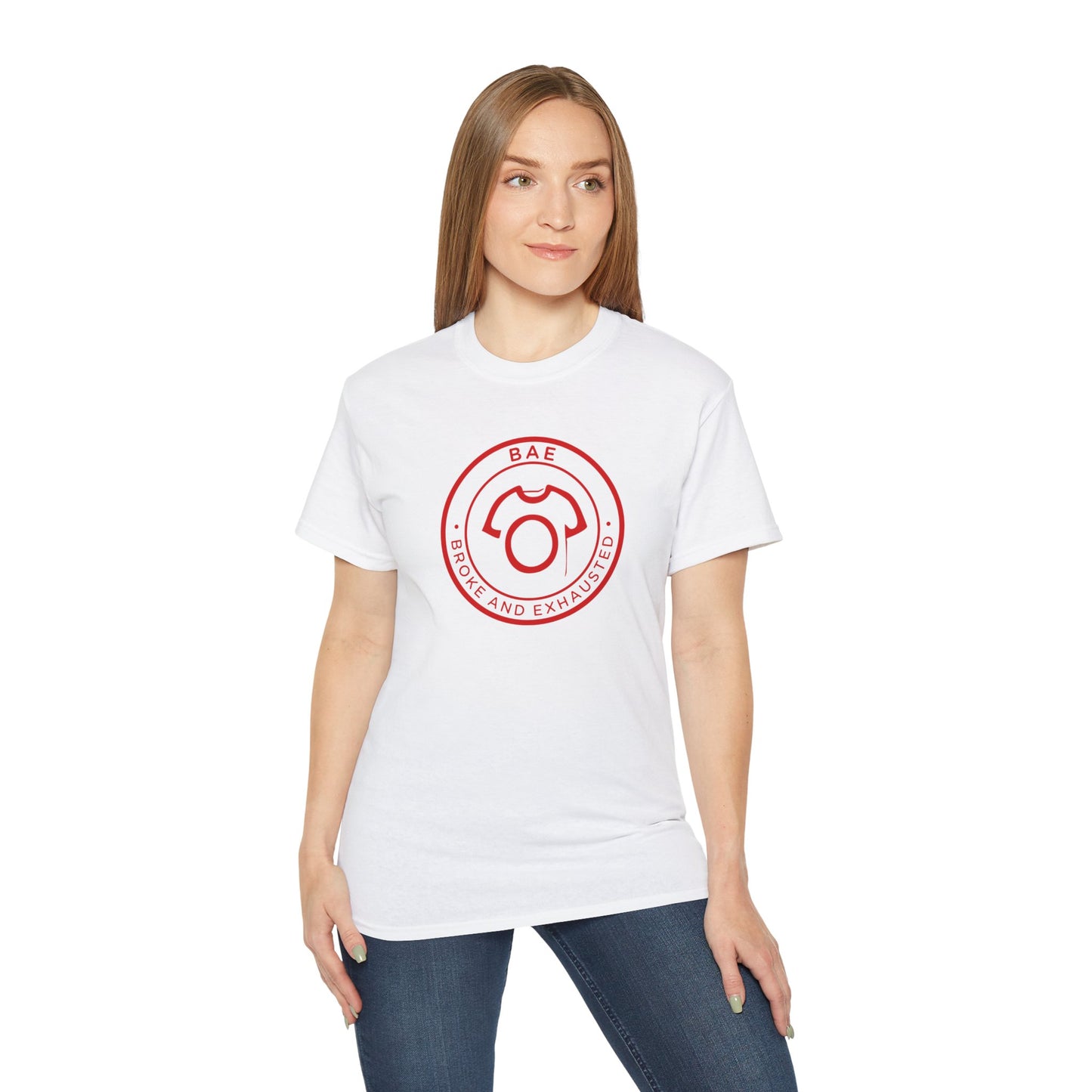 BAE – Broke and Exhausted | Unisex Cotton Tee
