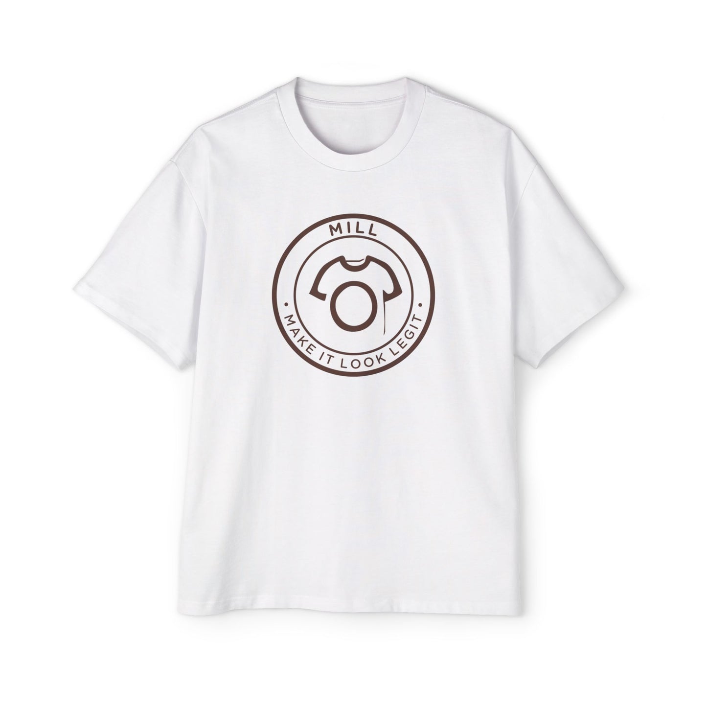 Exclusive Oversized MILL Tee - Make It Look Legit | Men's Ultra Cotton Tee
