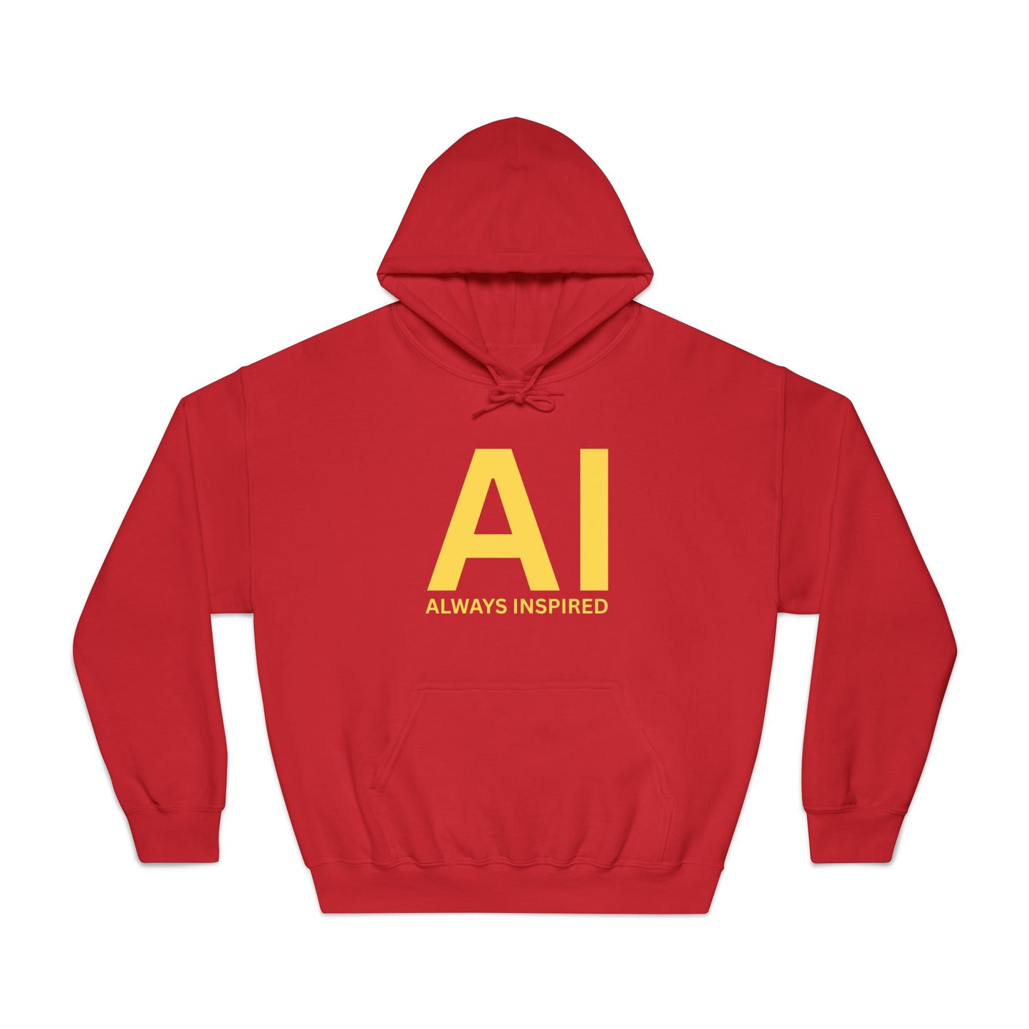 AI – Always Inspired | Tech Savvy Unisex Hoodie - Bold