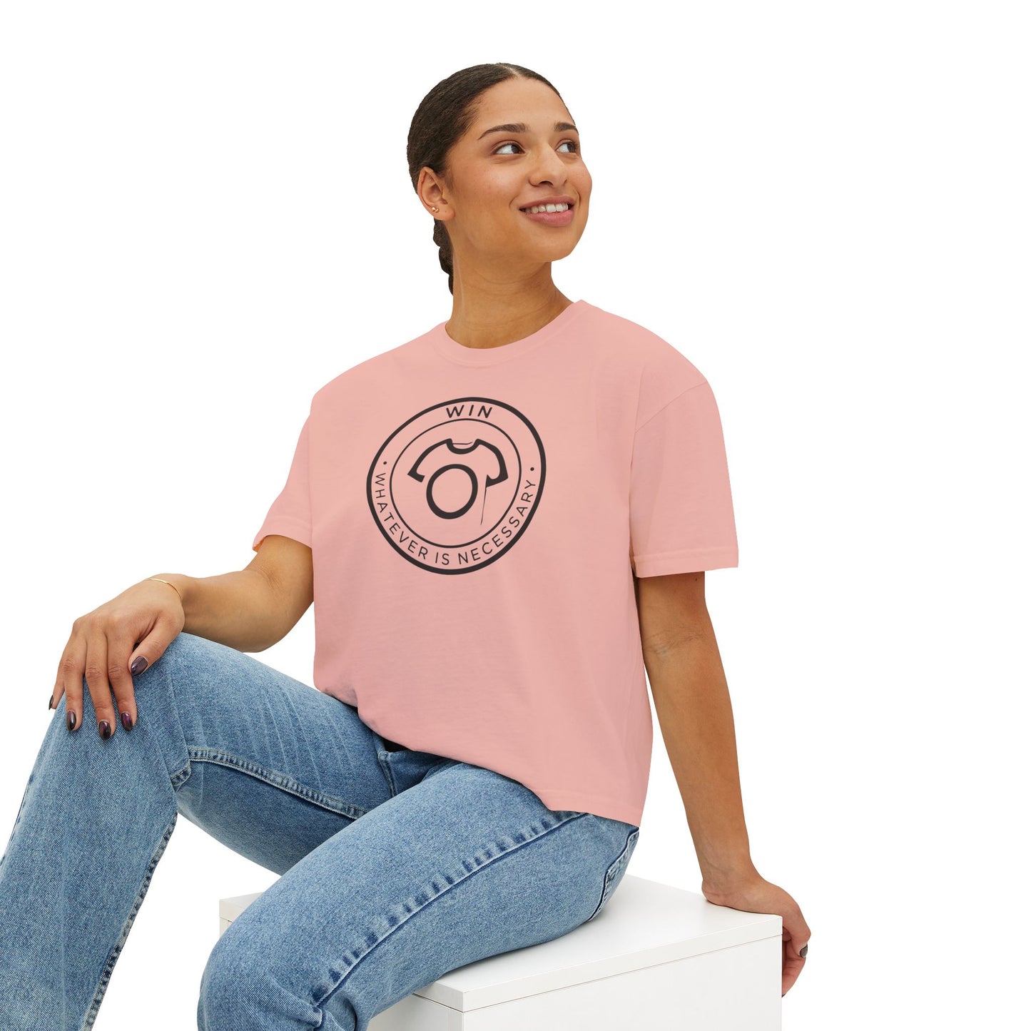 WIN Tee - Whatever Is Necessary | Women's Boxy Tee