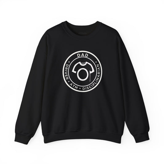 DAD – Funny Dad Cotton Unisex Sweatshirt | Perfect for Father's Day