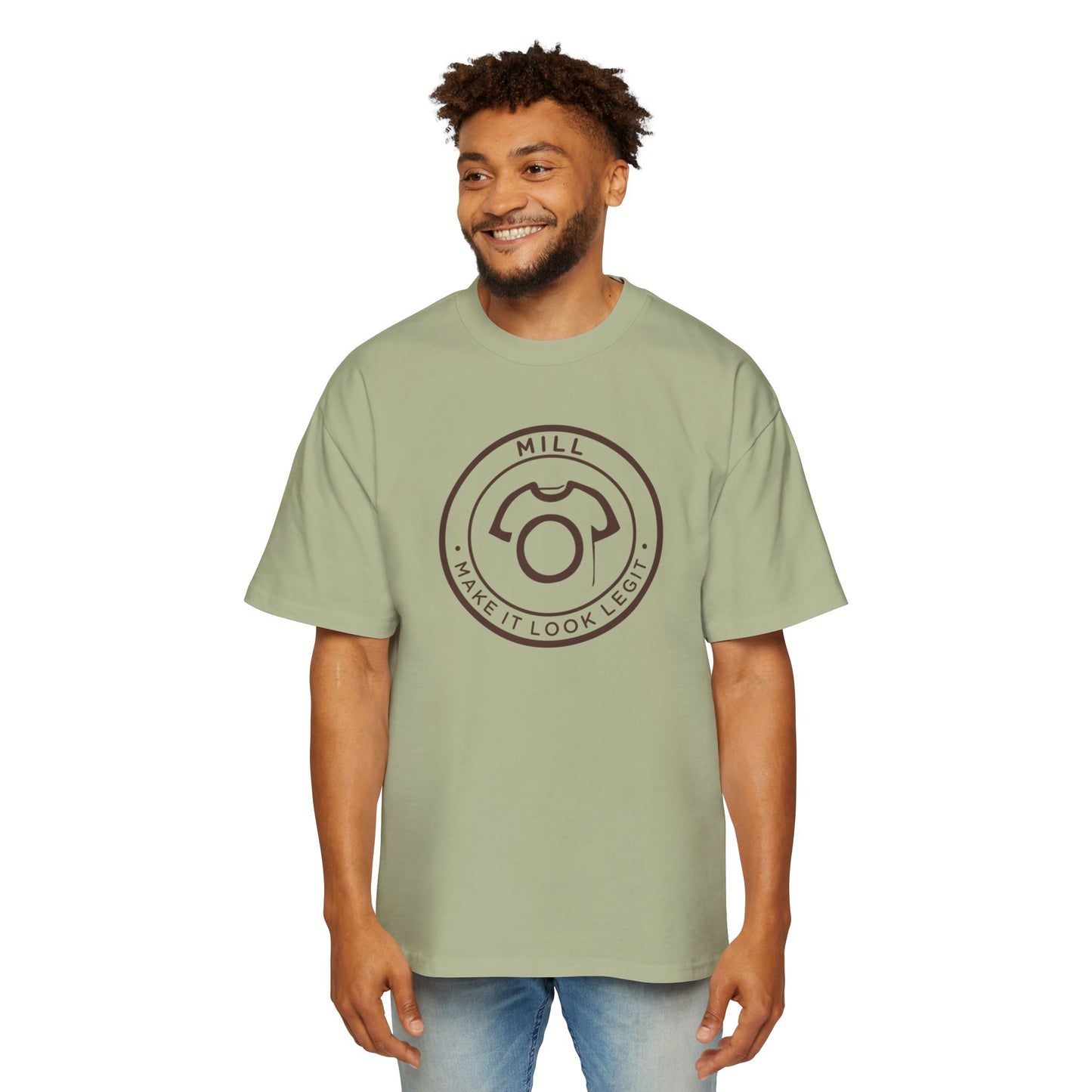 Exclusive Oversized MILL Tee - Make It Look Legit | Men's Ultra Cotton Tee