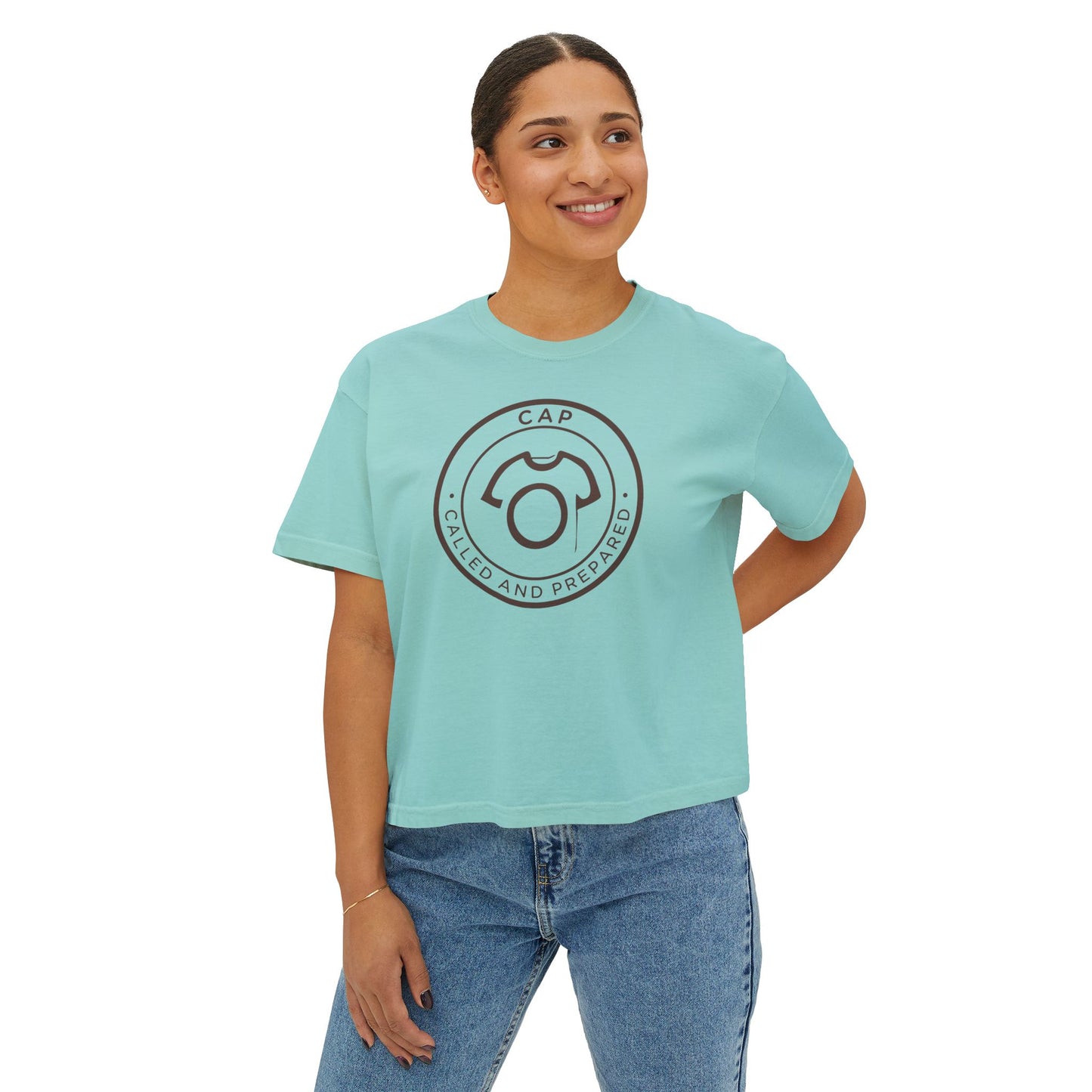 CAP Tee - Called And Prepared | Empowering Women's Boxy Tee - No Lie