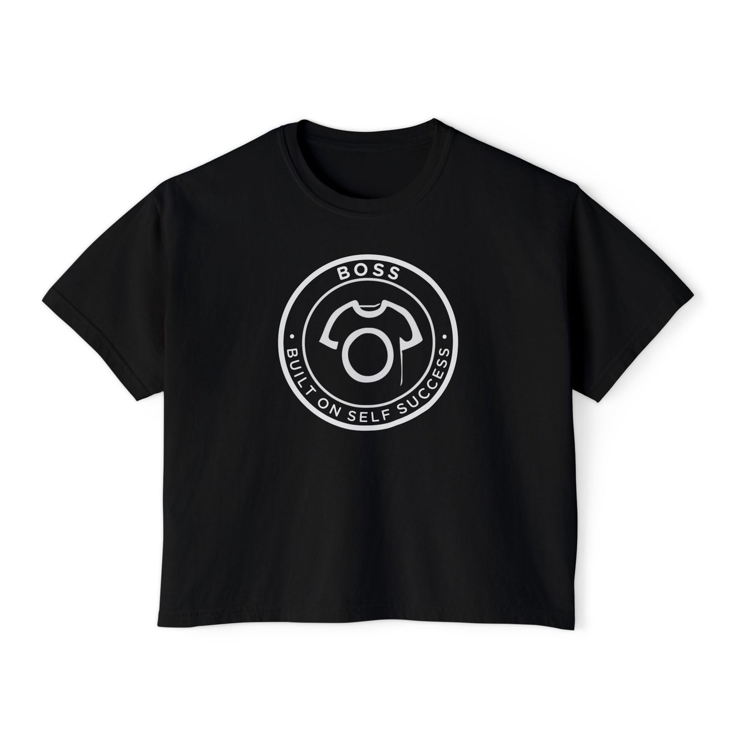 BOSS Tee – Built On Self Success | Women’s Boxy Fit Tee