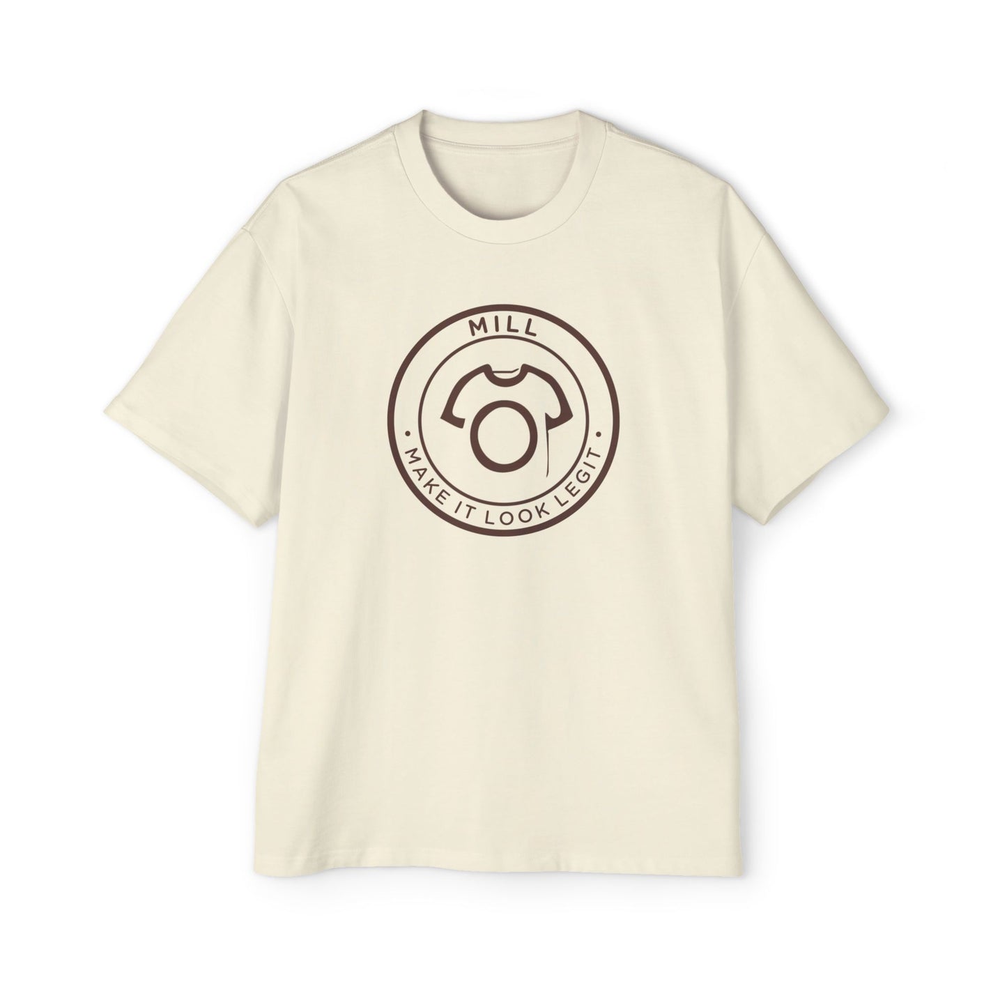 Exclusive Oversized MILL Tee - Make It Look Legit | Men's Ultra Cotton Tee