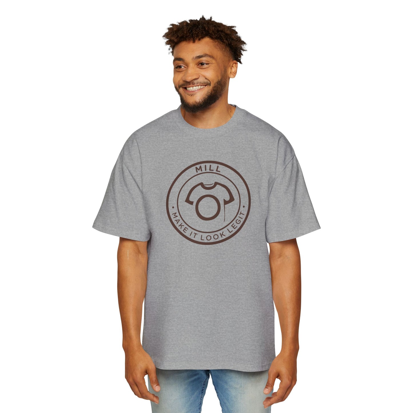 Exclusive Oversized MILL Tee - Make It Look Legit | Men's Ultra Cotton Tee