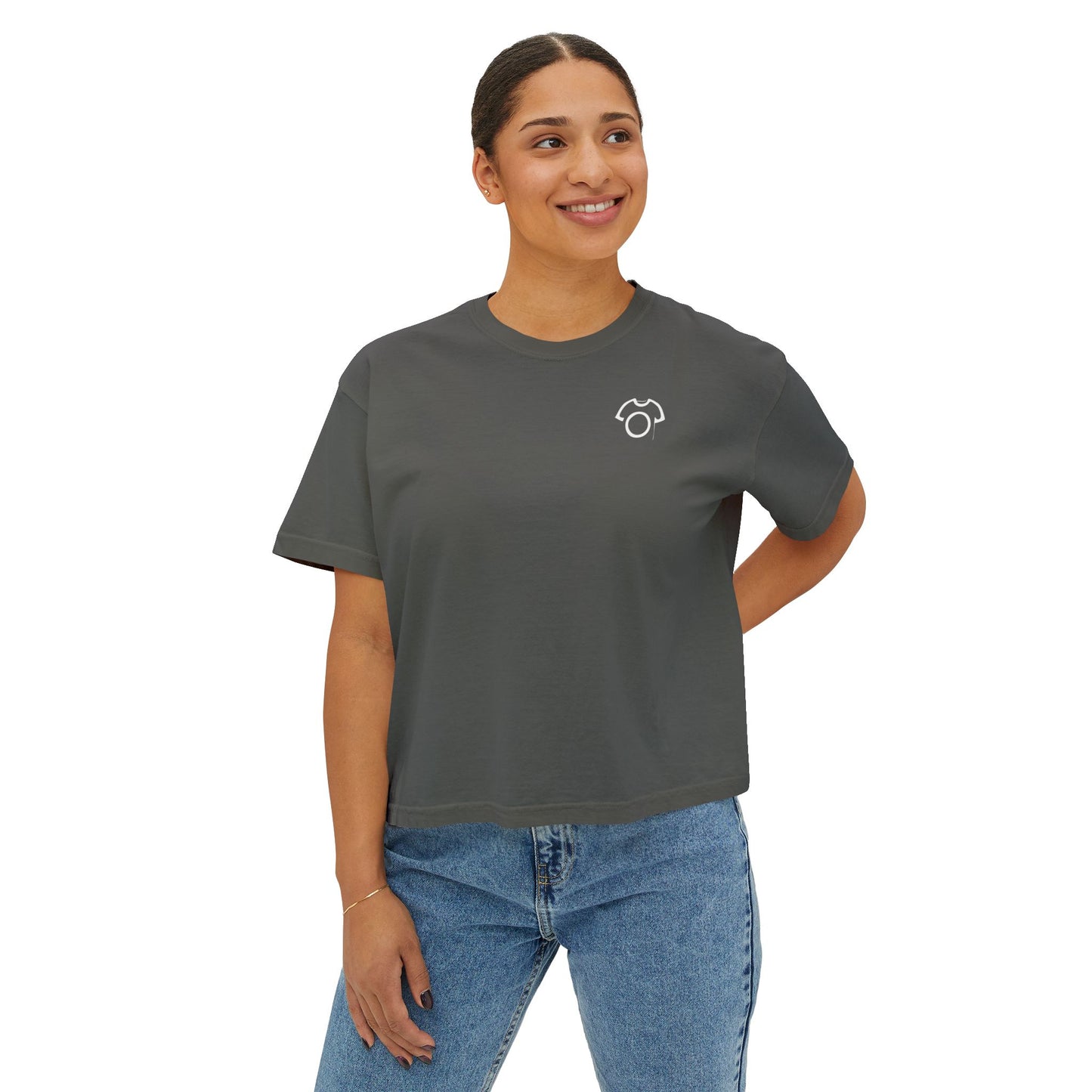 Obinoumerch Plain Tee | Women's Boxy Edition