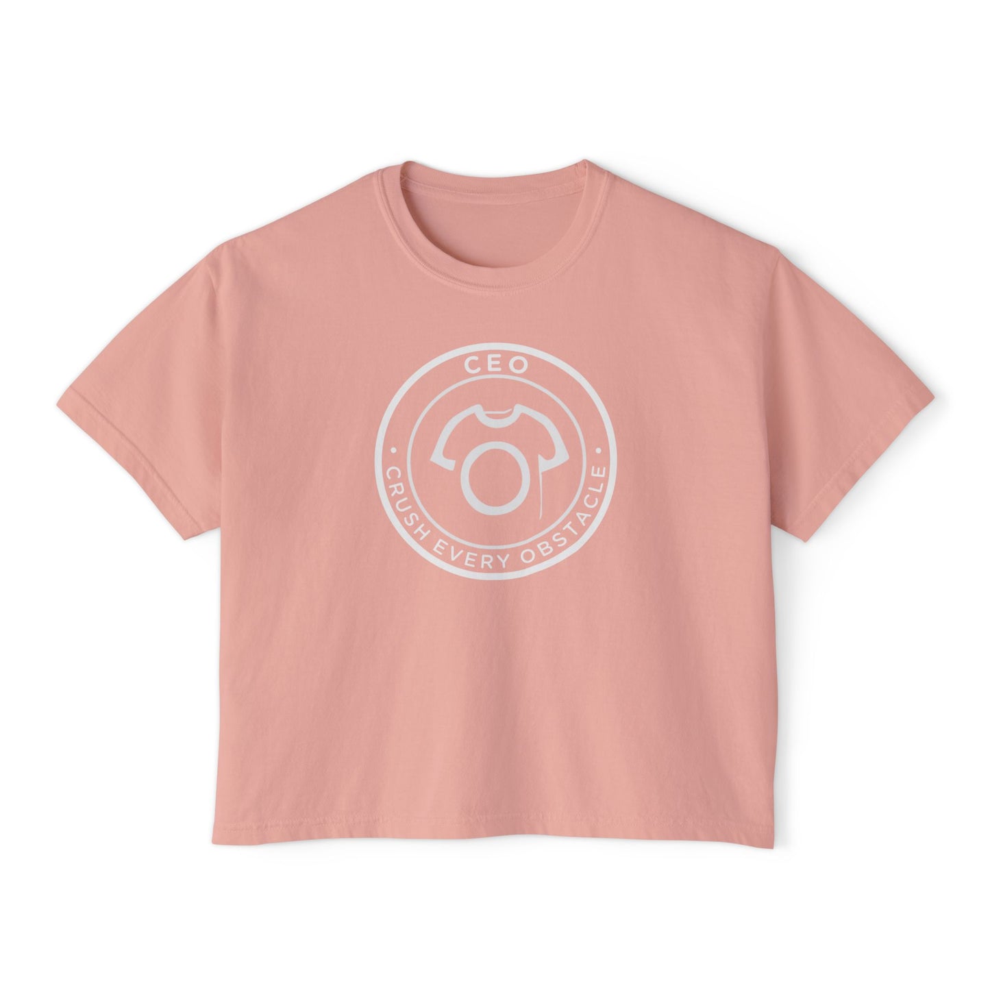 CEO Tee - First Love Yourself | Empowering Women's Boxy Tee