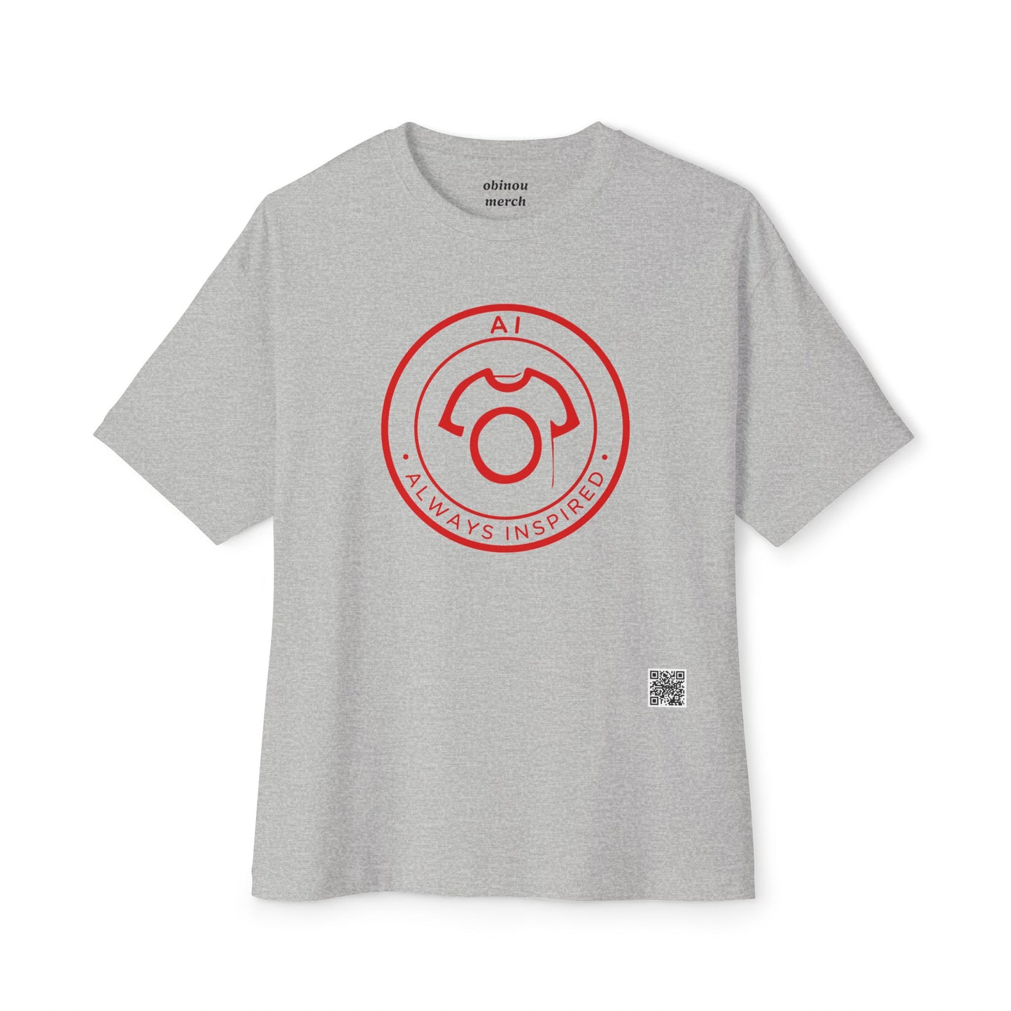 Oversized AI Tee – Always Inspired | Unisex Ultra Cotton Tee