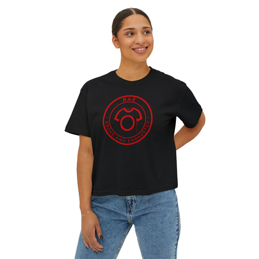 BAE Tee - Broke And Exhausted | Women's Boxy Tee