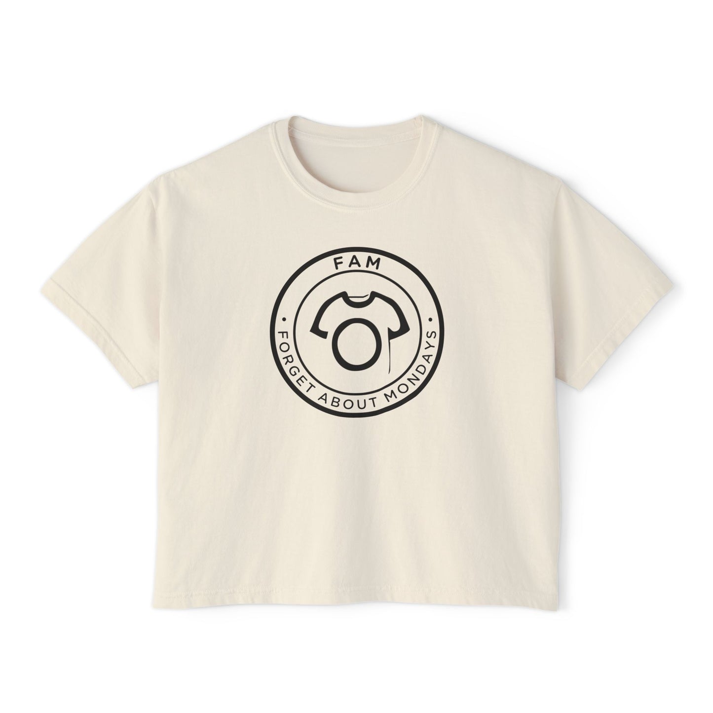 FAM Tee - Forget About Mondays | Women's Box Tee