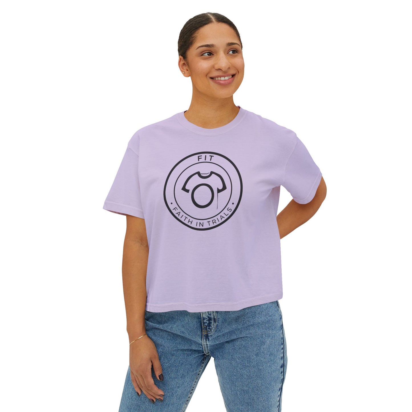 FIT Tee - Faith In Trials | Women's Boxy