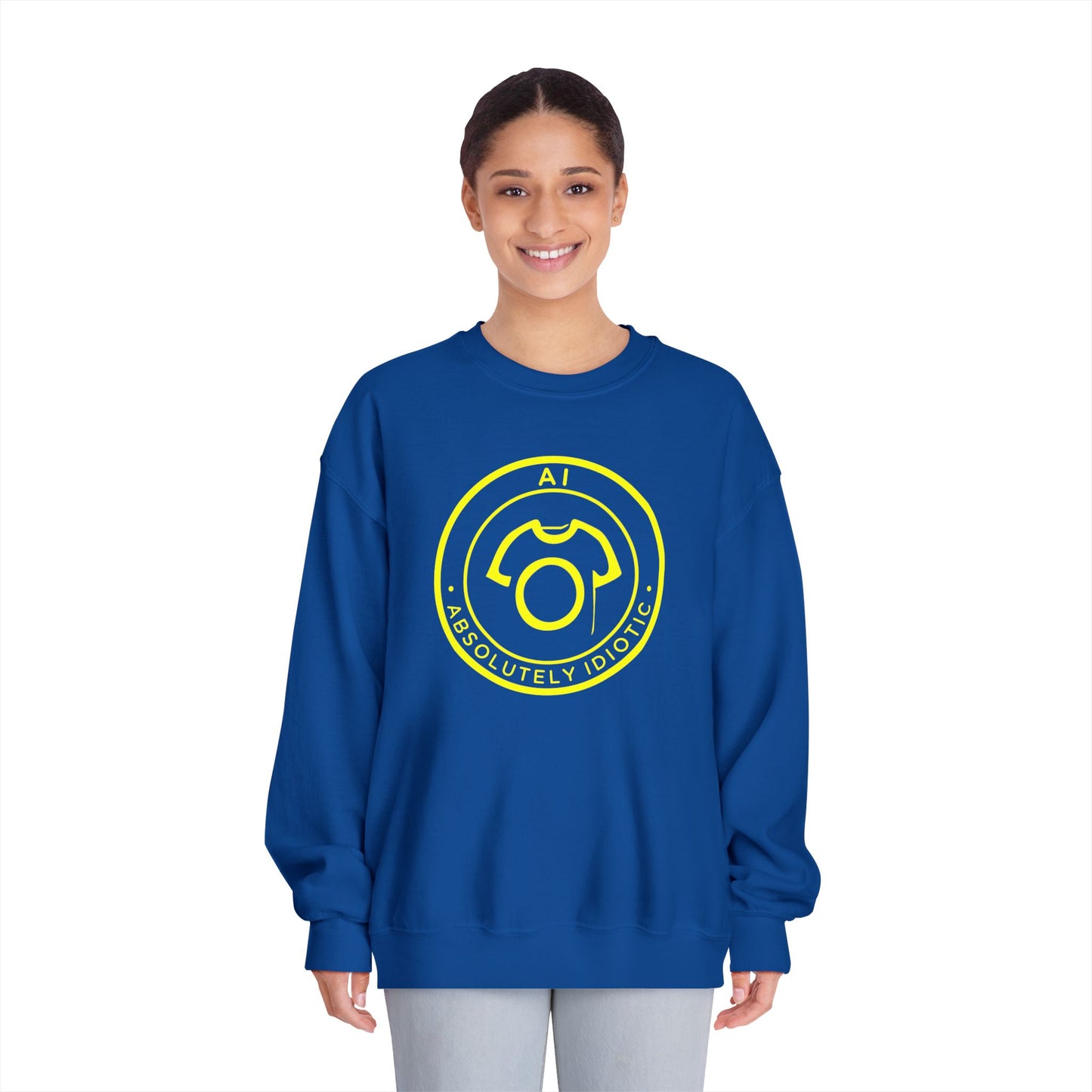 AI – Absolutely Idiotic | Unisex Sweatshirt