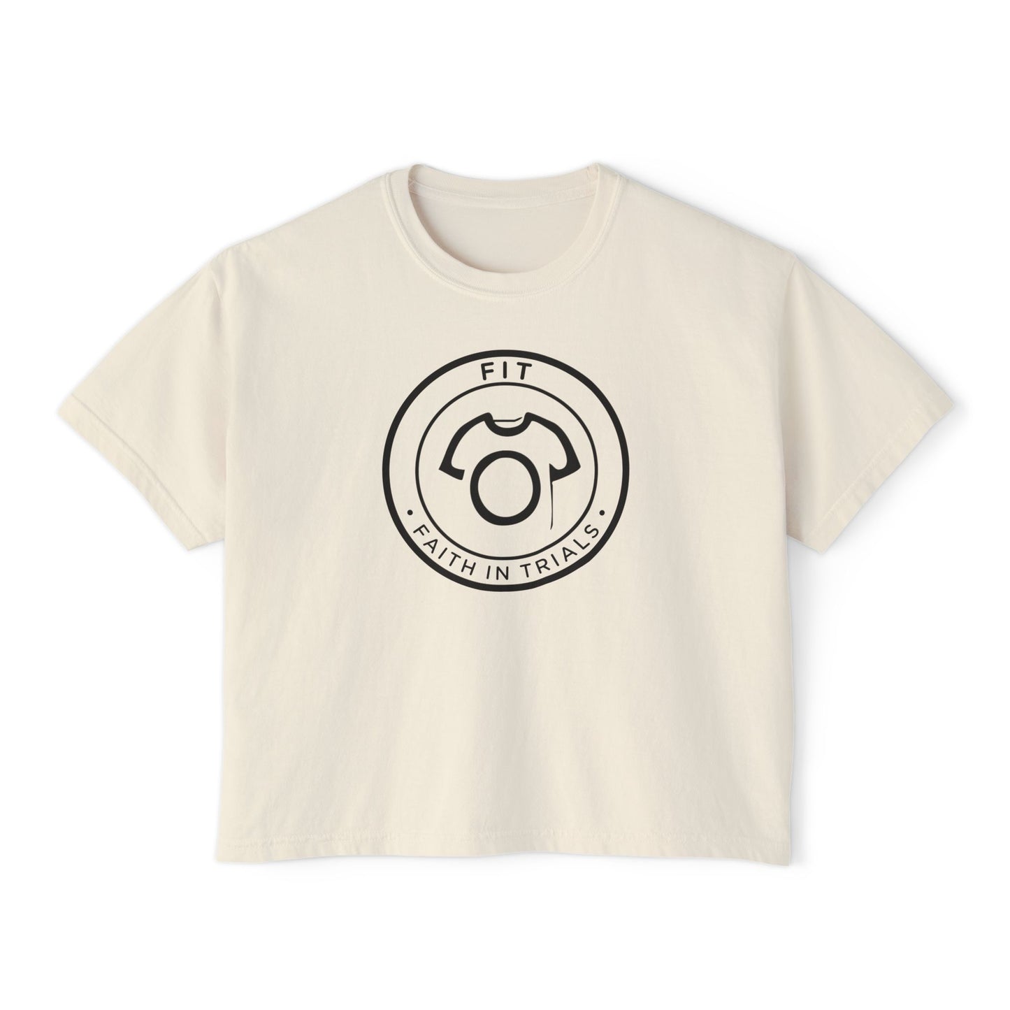 FIT Tee - Faith In Trials | Women's Boxy