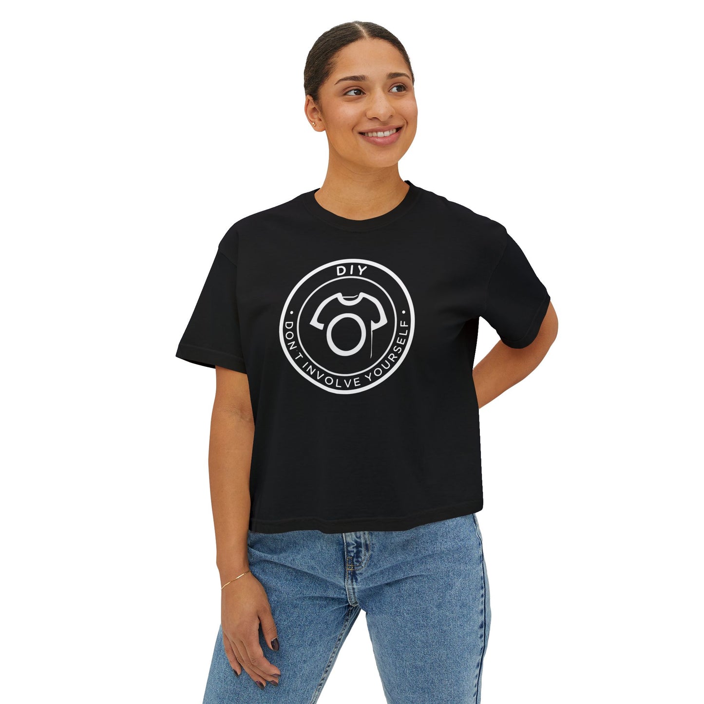 DIY Tee - First Love Yourself | Empowering Women's Boxy Tee