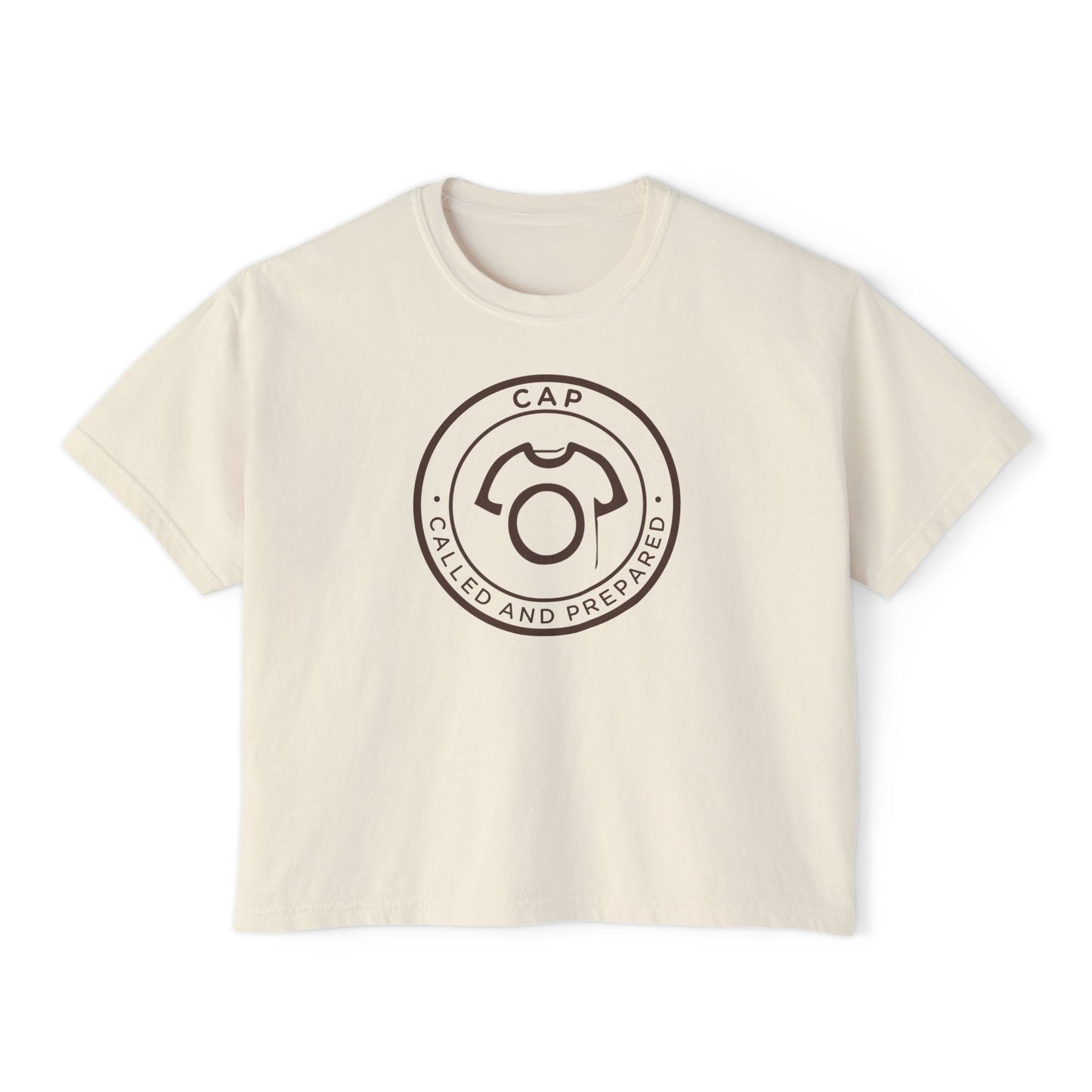 CAP Tee - Called And Prepared | Empowering Women's Boxy Tee - No Lie