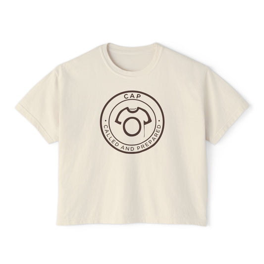 CAP Tee - Called And Prepared | Empowering Women's Boxy Tee - No Lie
