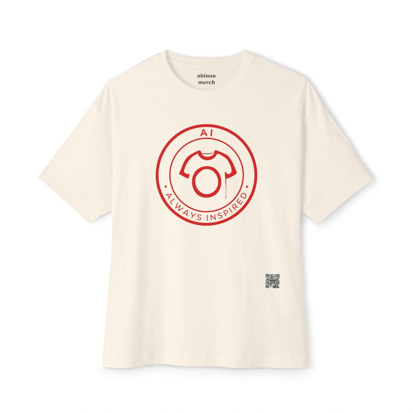 Oversized AI Tee – Always Inspired | Unisex Ultra Cotton Tee