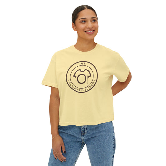 AI Tee - Always Inspired | Women’s Boxy Fit Tee