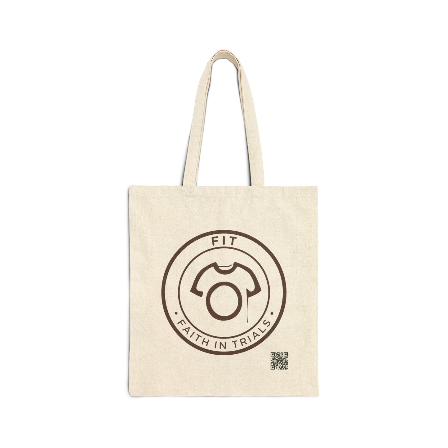 FIT - Faith In Trials | Inspirational Canvas Tote Bag