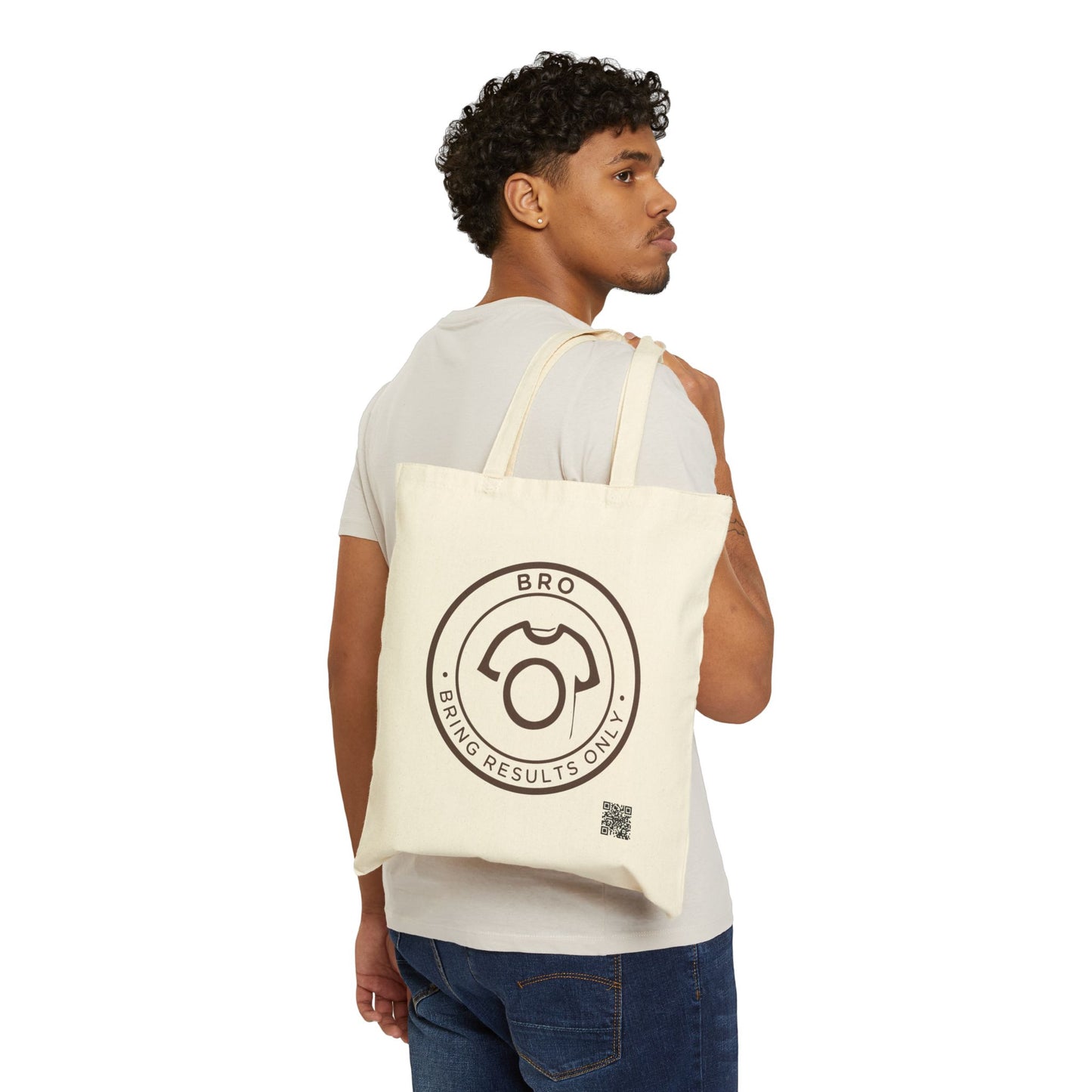 BRO Tote – Bring Results Only | Canvas Tote Bag - No Excuses Tote