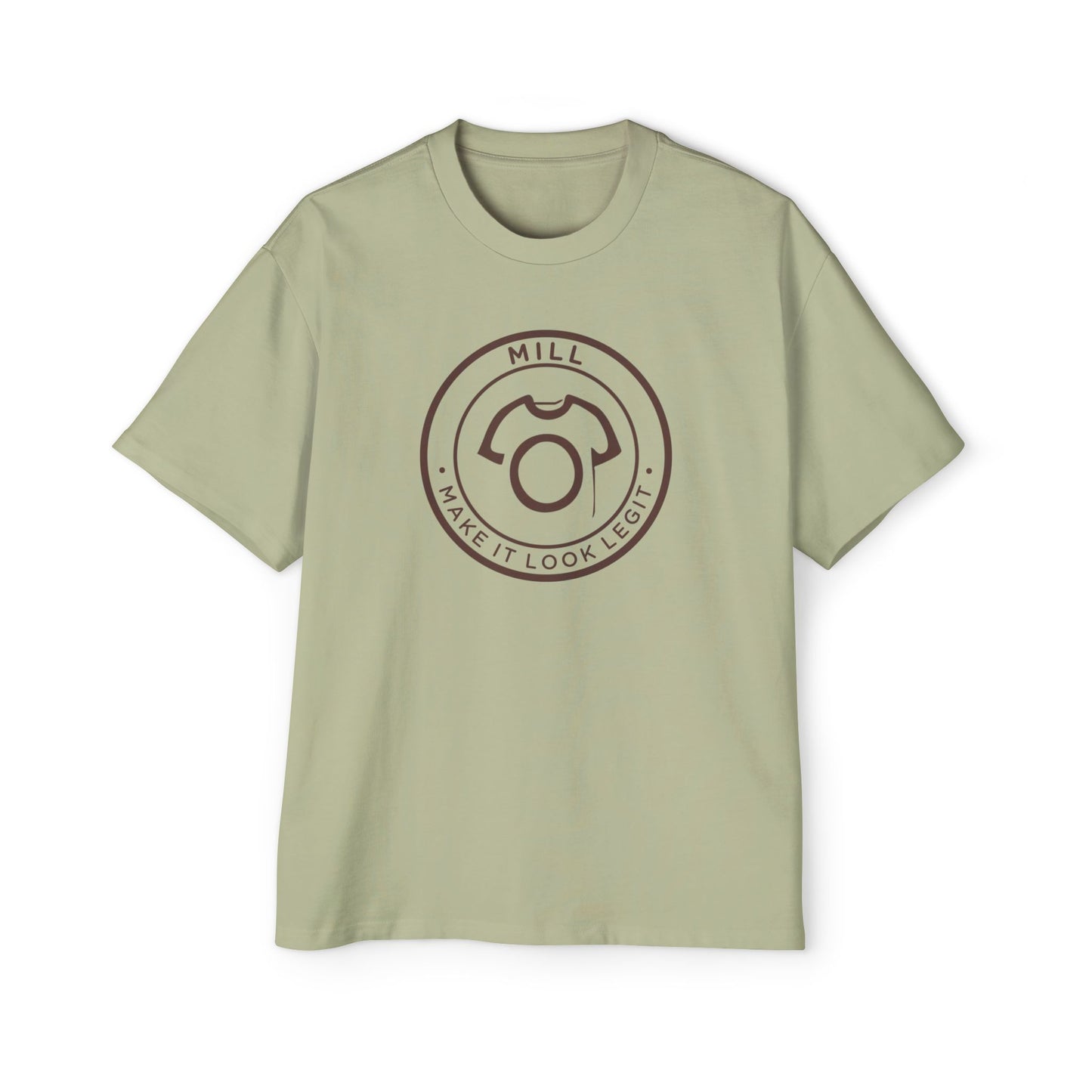 Exclusive Oversized MILL Tee - Make It Look Legit | Men's Ultra Cotton Tee