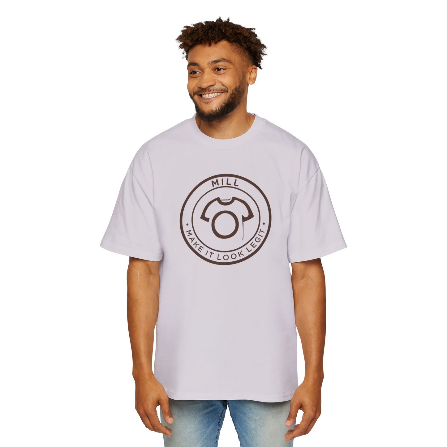 Exclusive Oversized MILL Tee - Make It Look Legit | Men's Ultra Cotton Tee