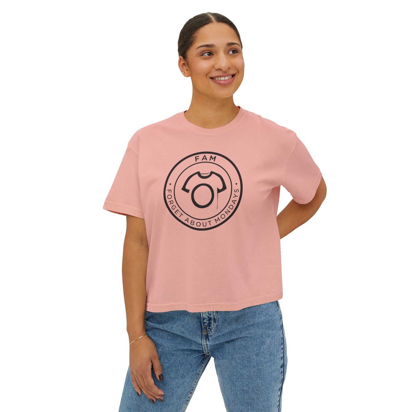 FAM Tee - Forget About Mondays | Women's Box Tee