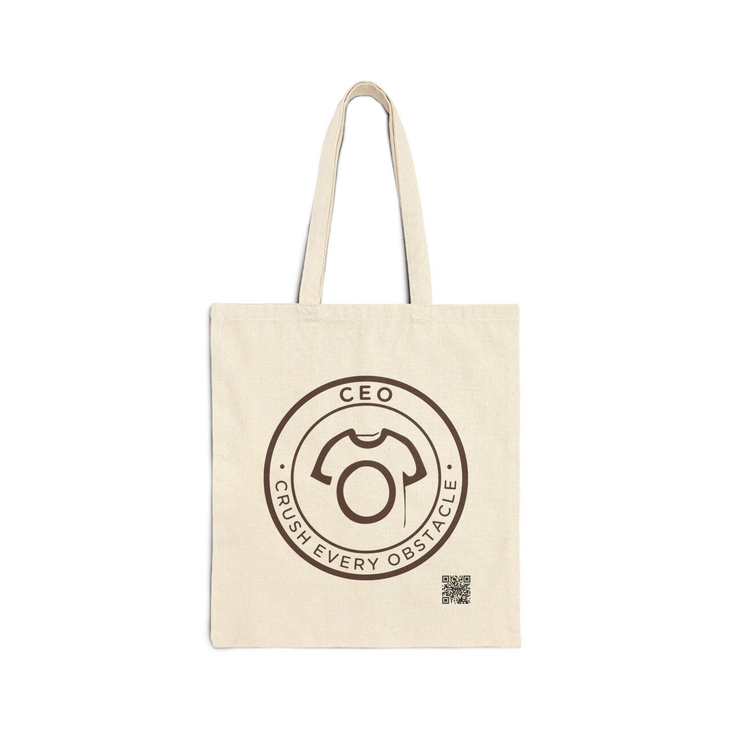 CEO Tote – Crush Every Obstacle | Canvas Tote Bag - Empowering Everyday Carry